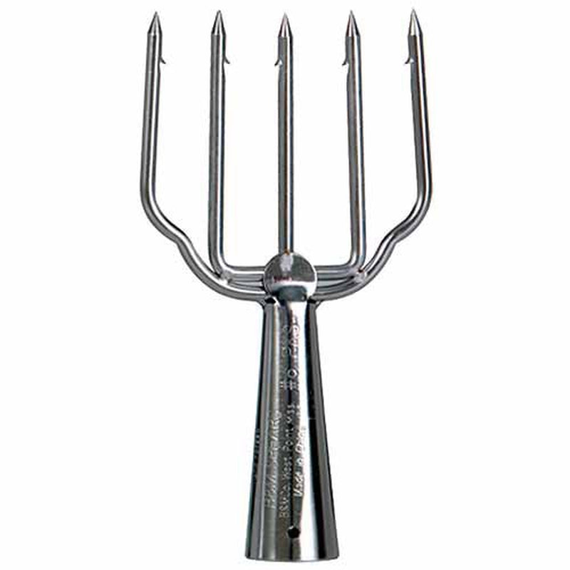 B-N-M B&M SPEAR FISH 5 PRONG 7 SS 6PKS