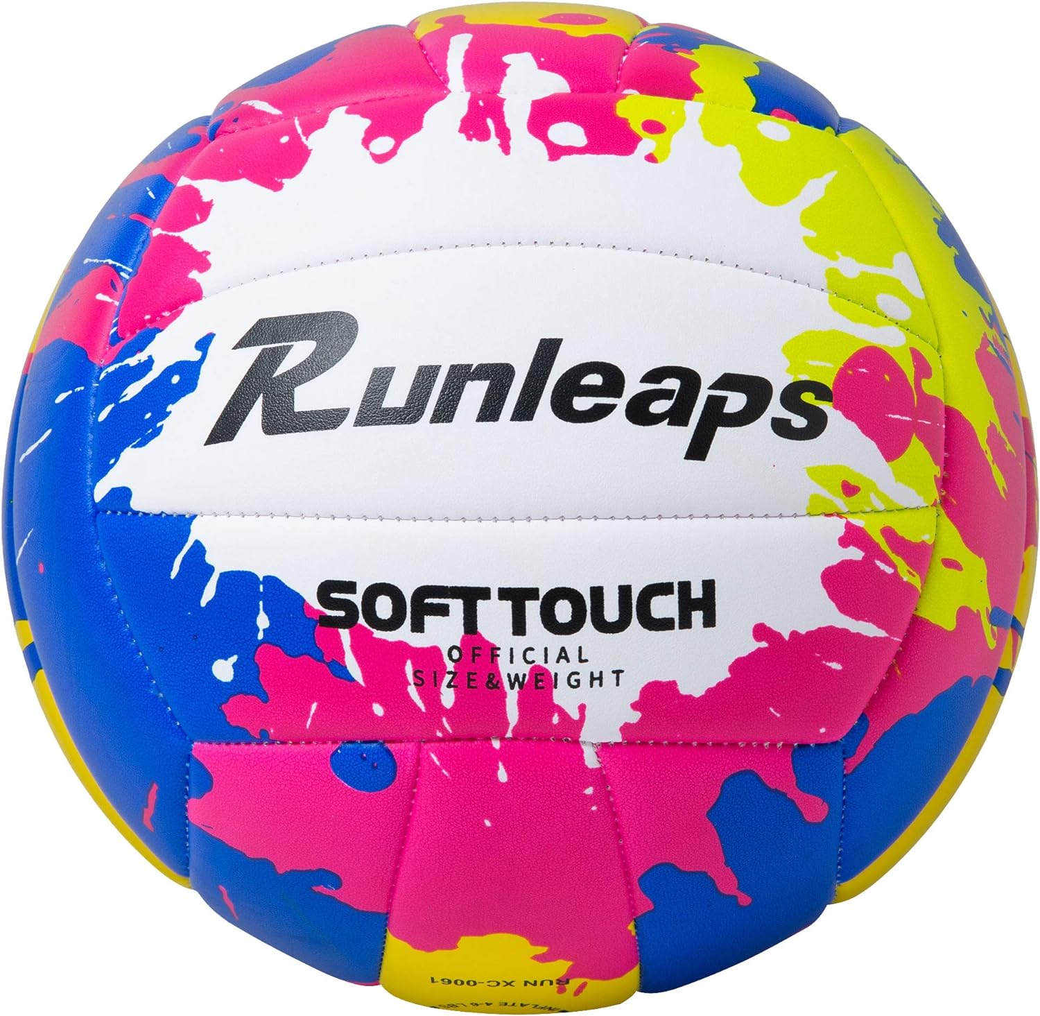Beach Volleyball Official Size 5 Soft Waterproof Volleyball Sand Sports PU Ball for Indoor, Outdoor, Pool, Gym, Training…