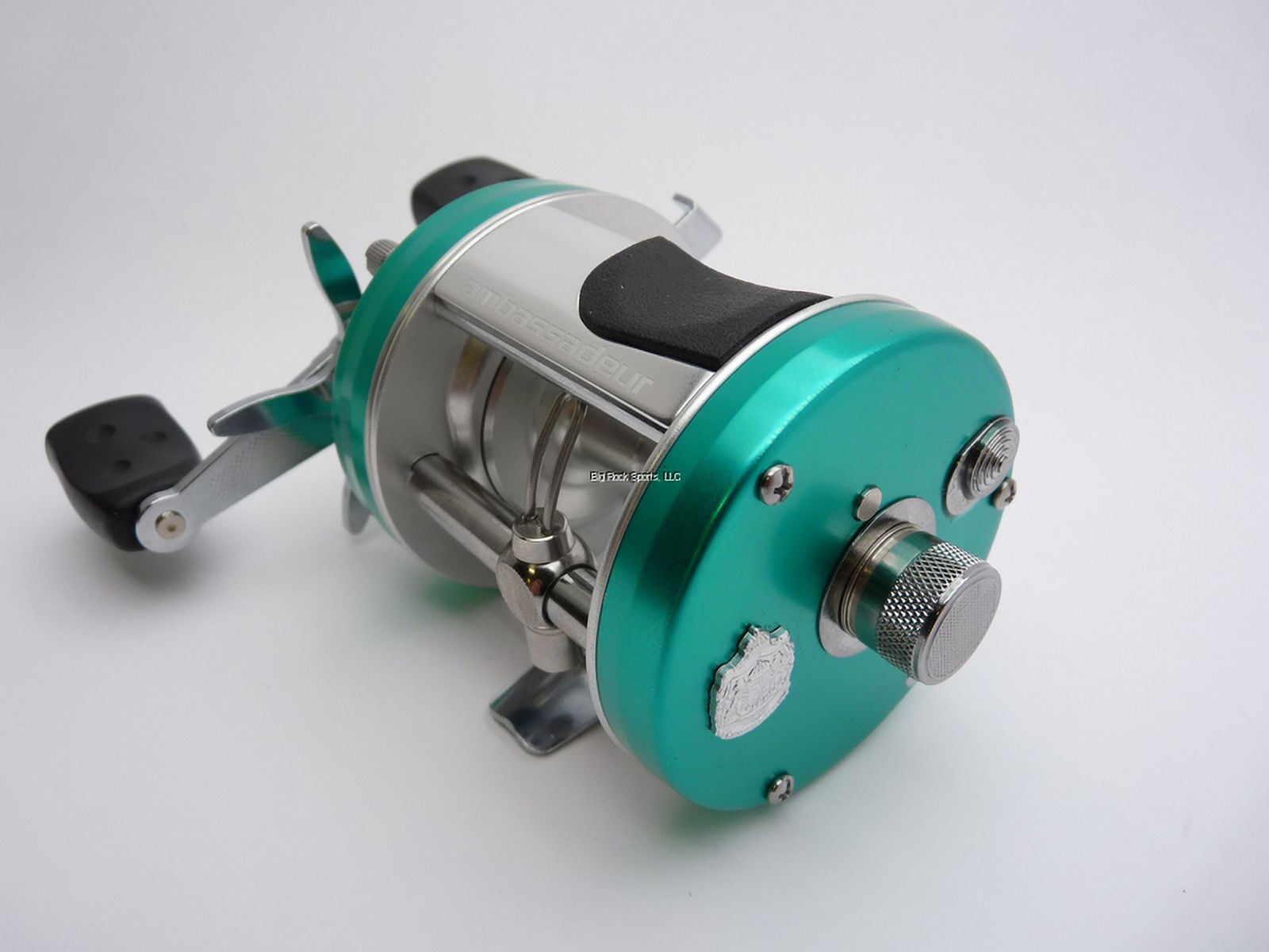 Abu Garcia AMB6500TURKISBRS Ambassadeur 6500 Pro Rocket Plus Reel, BRS Excl, 2+1 BB, 6.3:1 Ratio, Turquoise